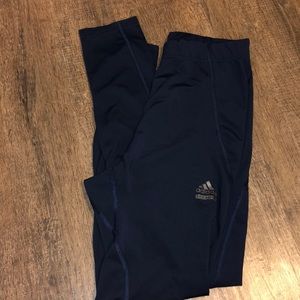 Adidas navy tights for men